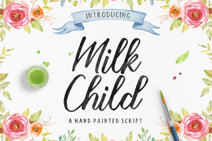 Milk Child Font Download