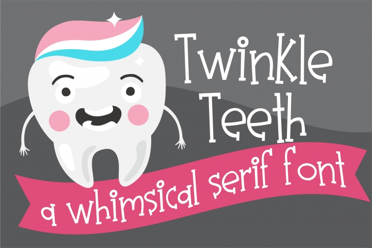 ZP Twinkle Teeth Font Download