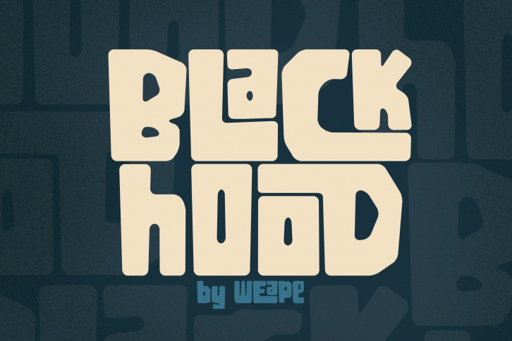 Blackhood Font Download