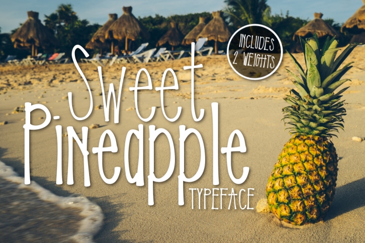 Sweet Pineapple Typeface Font Download