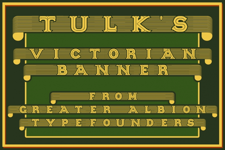 Tulks Victorian Banner Font Download