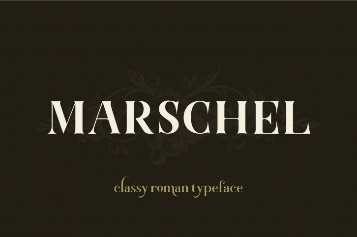 Marschel | a Classy Roman Typeface Font Download