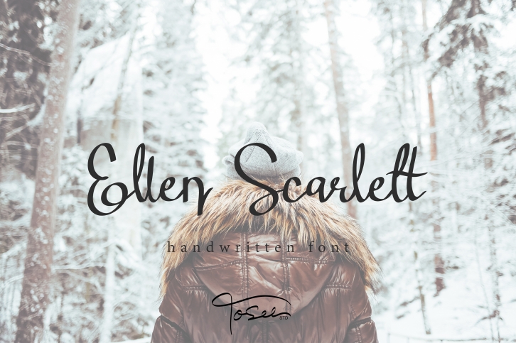 Ellen Scarlett Font Download