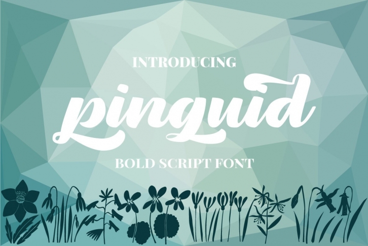 Pinguid | Bold Script Font Download