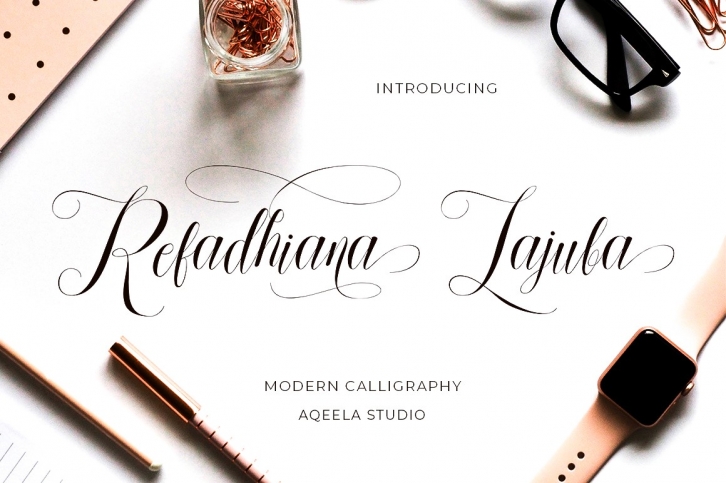 Refadhiana Lajuba Font Download