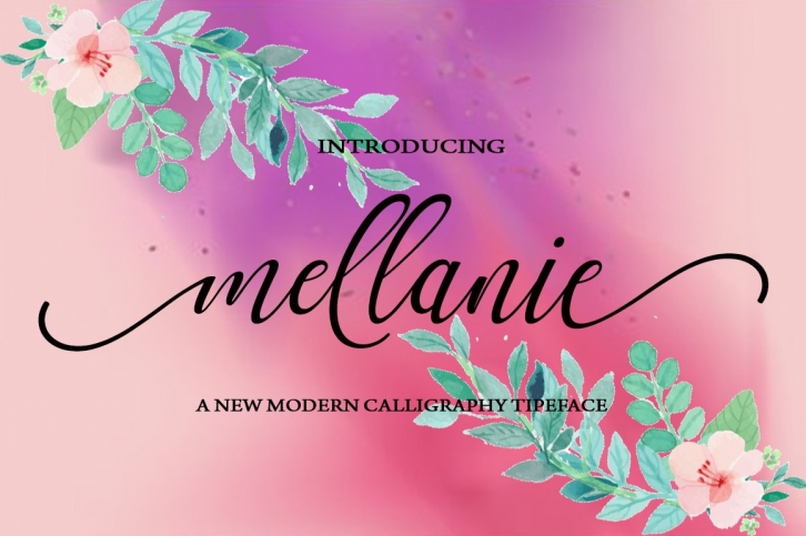 mellanie Font Download