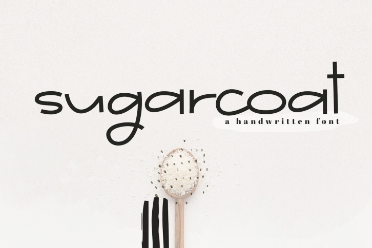 Sugarcoat - A Clean Handwritten Font Font Download