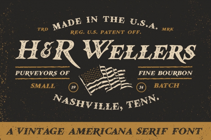 HR Wellers Handmade Vintage Font Download
