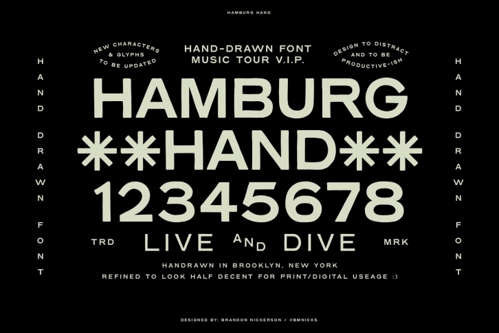 Hamburg Hand Font Download