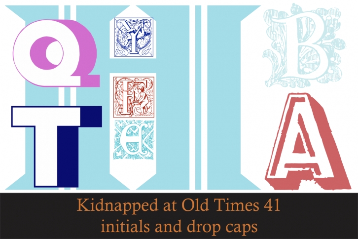 Kidnapped at Old Times 41 Font Download