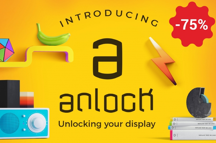 anlock - Typeface Font Download