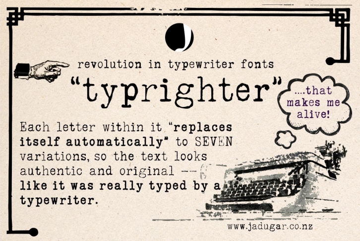 typrighter Font Download