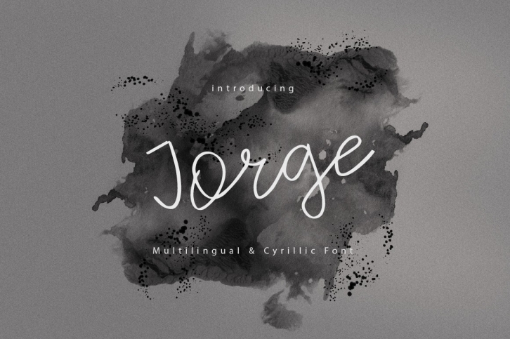 Jorge | Multilingual Cyrillic Font Font Download