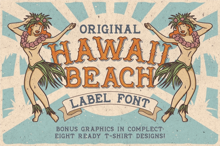 Hawaii Beach Typeface Font Download