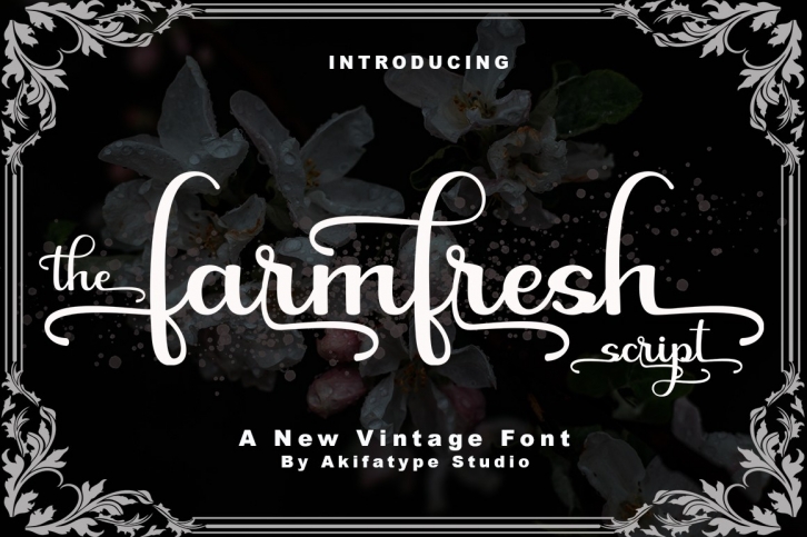 farmfresh script Font Download