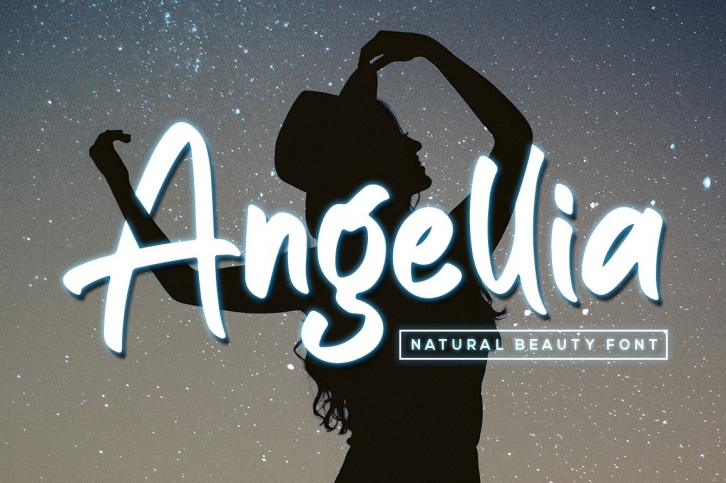 Angellia - Beauty Natural Font Font Download