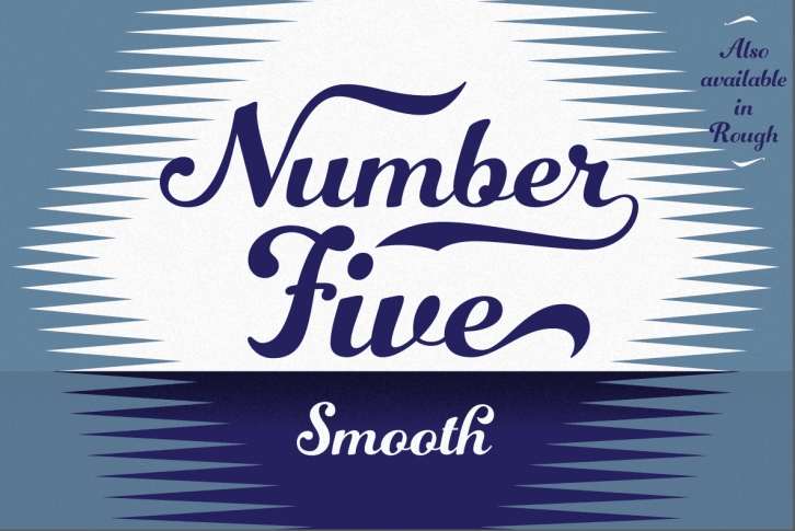 Number Five Smooth Font Download