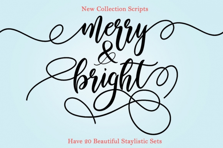 Merry & Bright Font Download