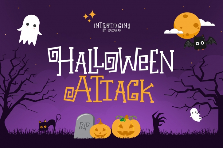 Halloween Attack Font Download
