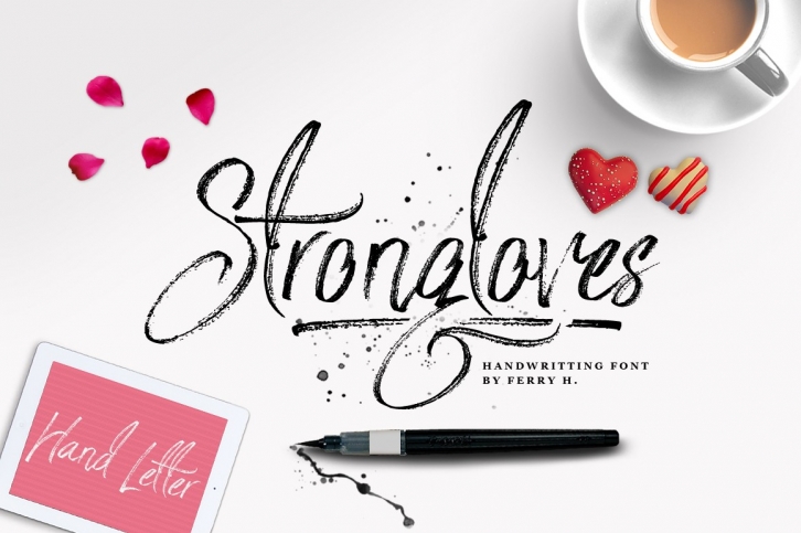 Strongloves - Handwritting Font Font Download