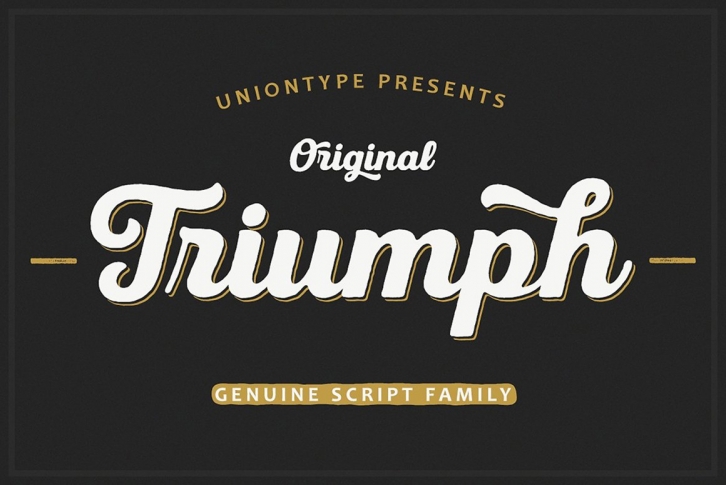 Triumph Font Download