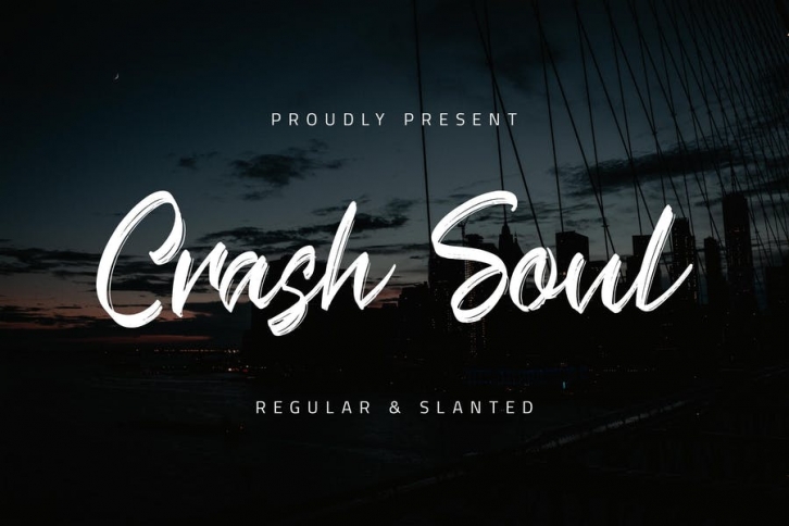 Crash Soul - Handwritten Brush Font Download