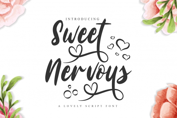 Sweet Nervous Script Font Download