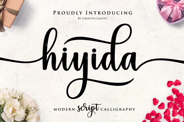 Hiyida Script Font Download