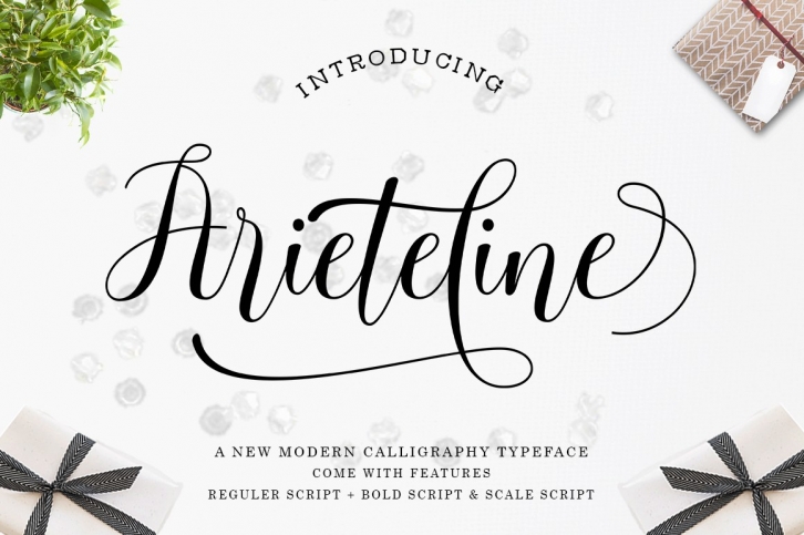 Arieteline Script Font Download