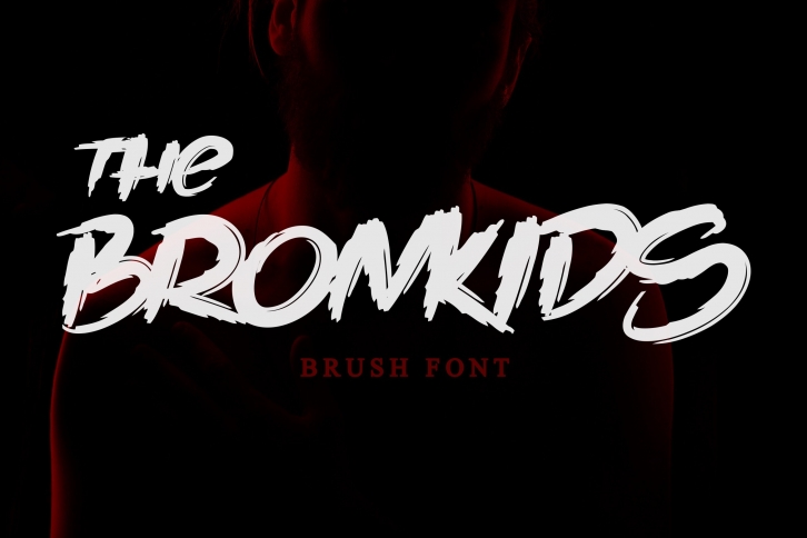 The Bronkids  Brush Font Font Download