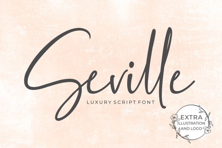 Seville Script Fonts Font Download