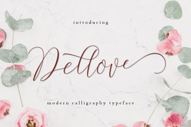 Dellove Font Download