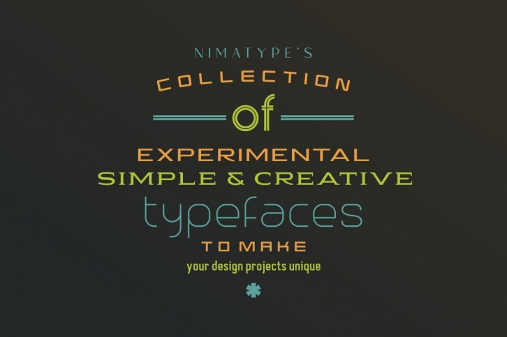 NimaTypes Collection of Typefaces Font Download