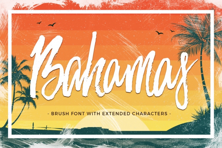 Bahamas Brush Font Font Download