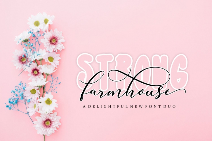 Strong Farmhouse Font Download