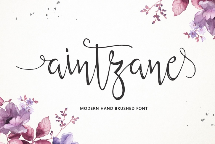 Aintzane Script Font Download