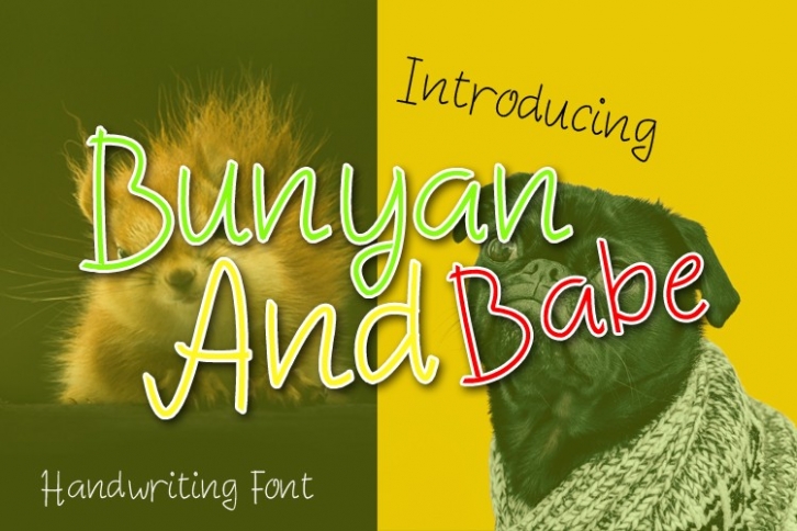 Bunyan And Babe - Funny Font Font Download
