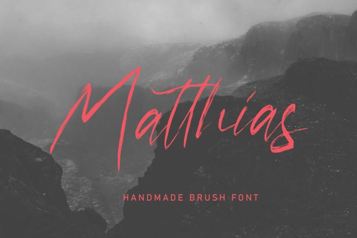 Matthias Brush Font Font Download