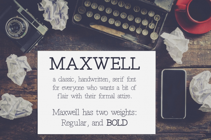 Maxwell Font Download