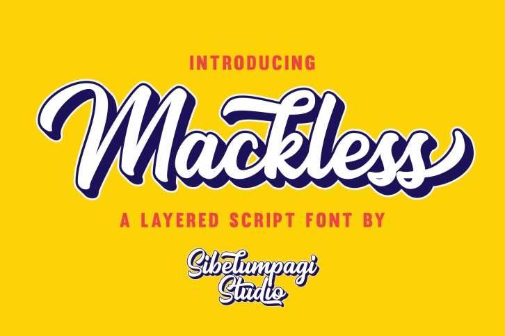 Mackless Font Download