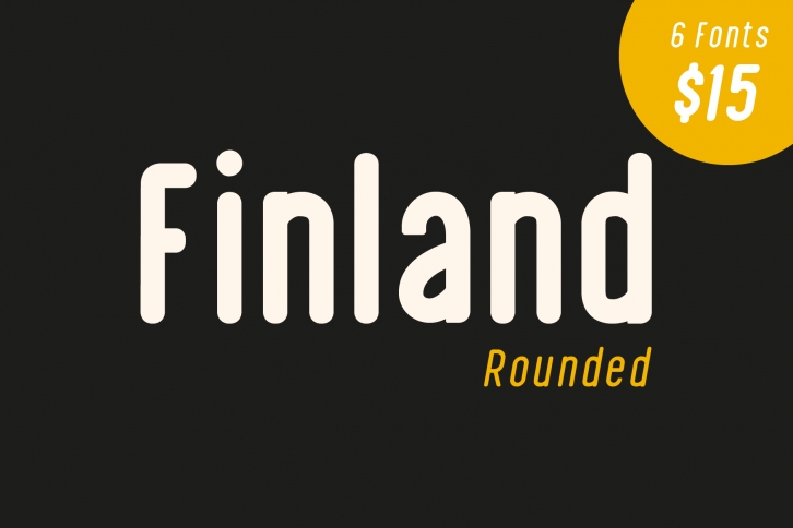 Finland Rounded - Font Family Font Download