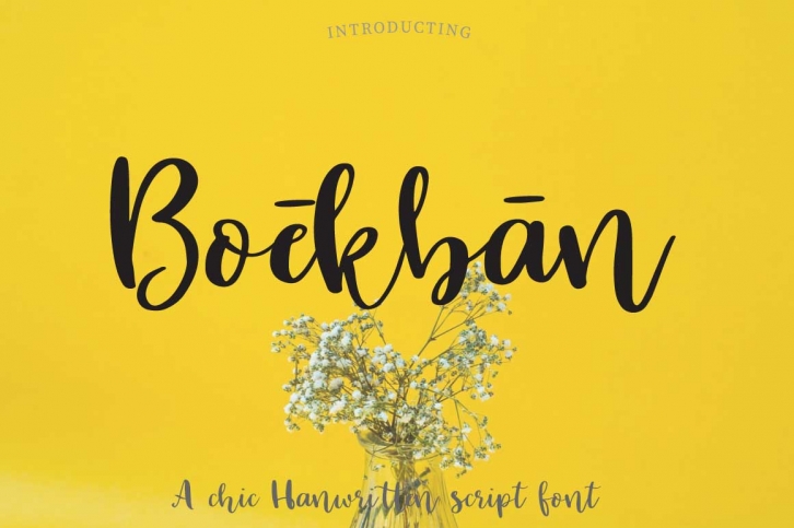 Boekban Font Download