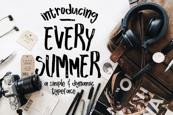 Every Summer Font Download