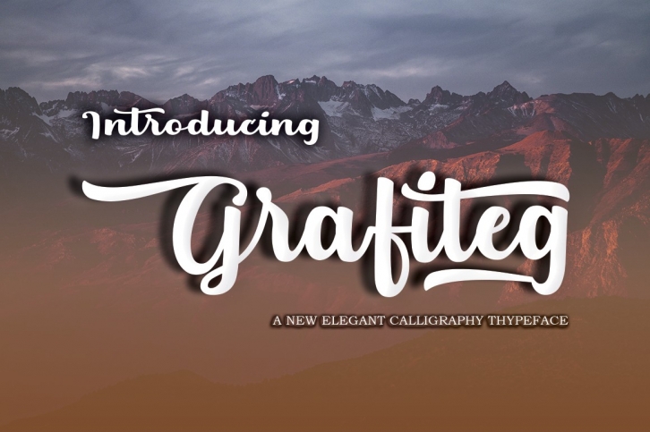 Grafiteg script Font Download