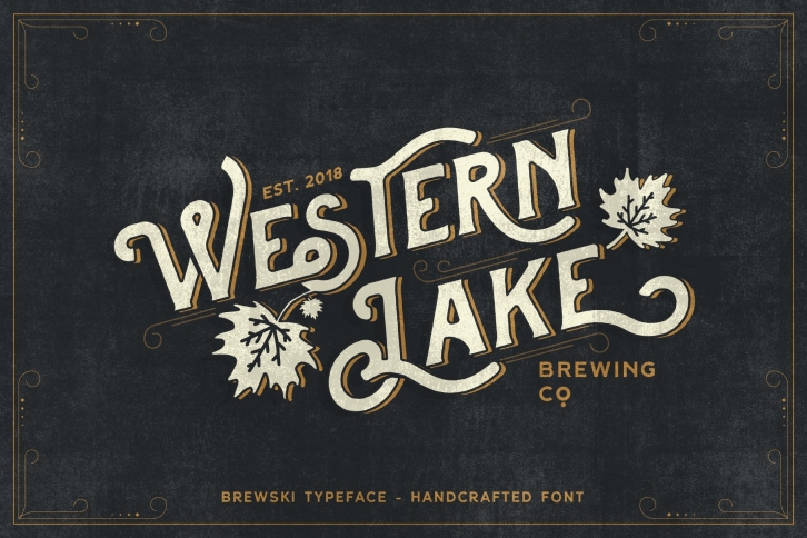 Brewski - Brewery Typeface Font Download