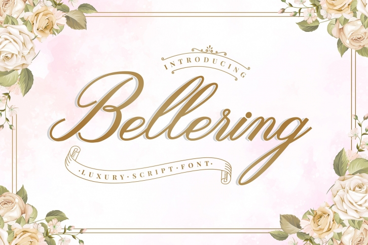 Bellering - Script Font Font Download
