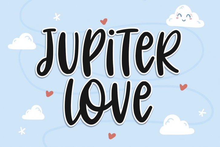 Jupiter Love | Handwritten Font Font Download