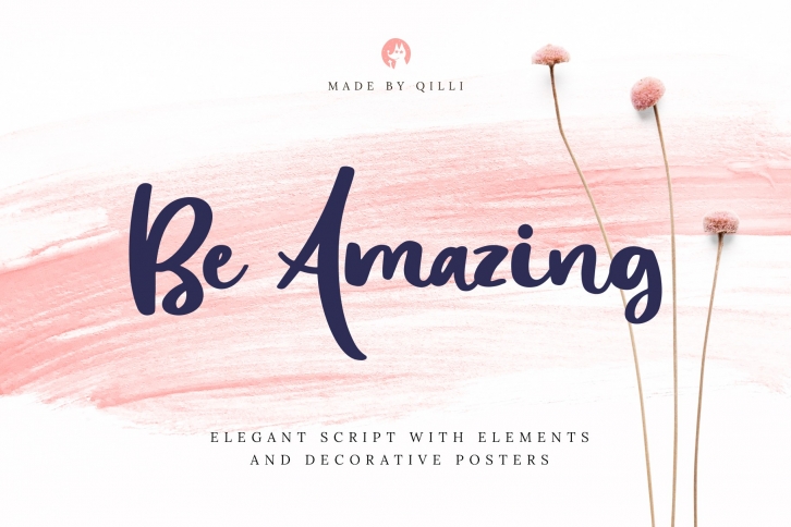 Be Amazing Font Download