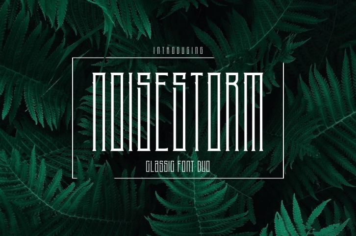 NoiseStorm Font Download