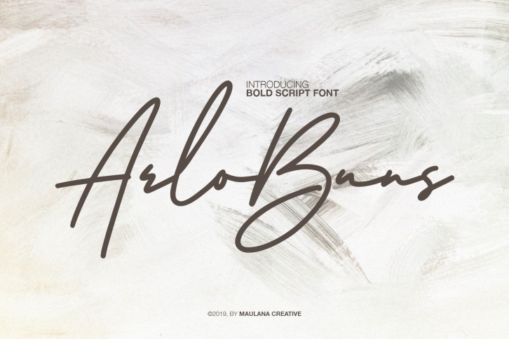 Arlobuns Signature Font Download